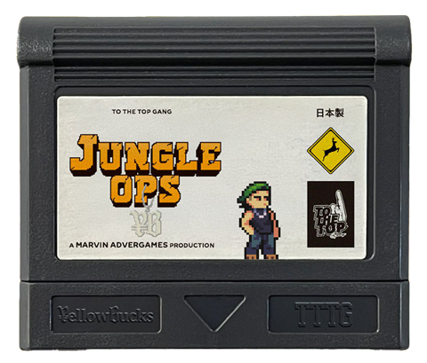 Jungle Ops cartridge mockup