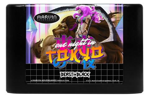 One Night in Tokyo cartridge mockup