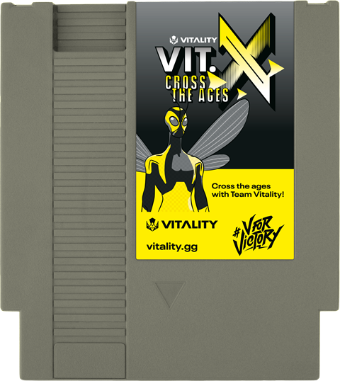 Vit.X Cross the Ages cartridge mockup